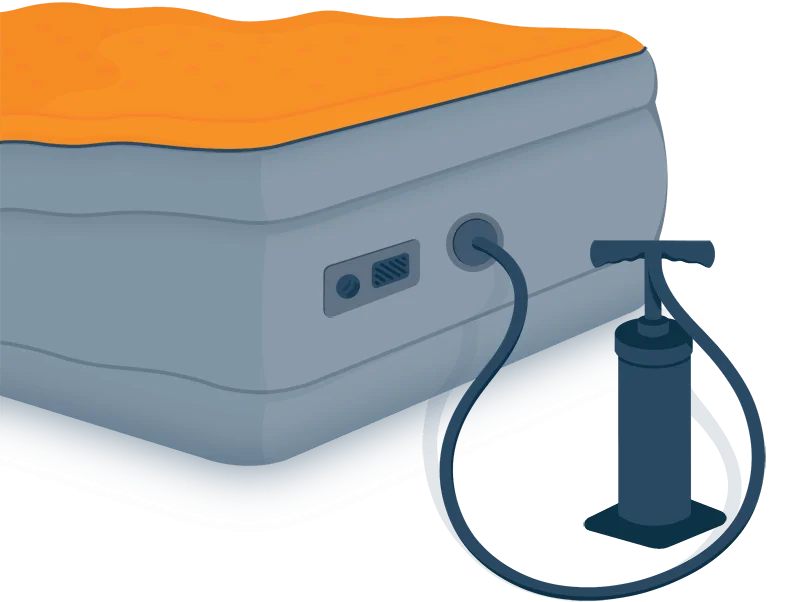 Illustration of an Air Bed