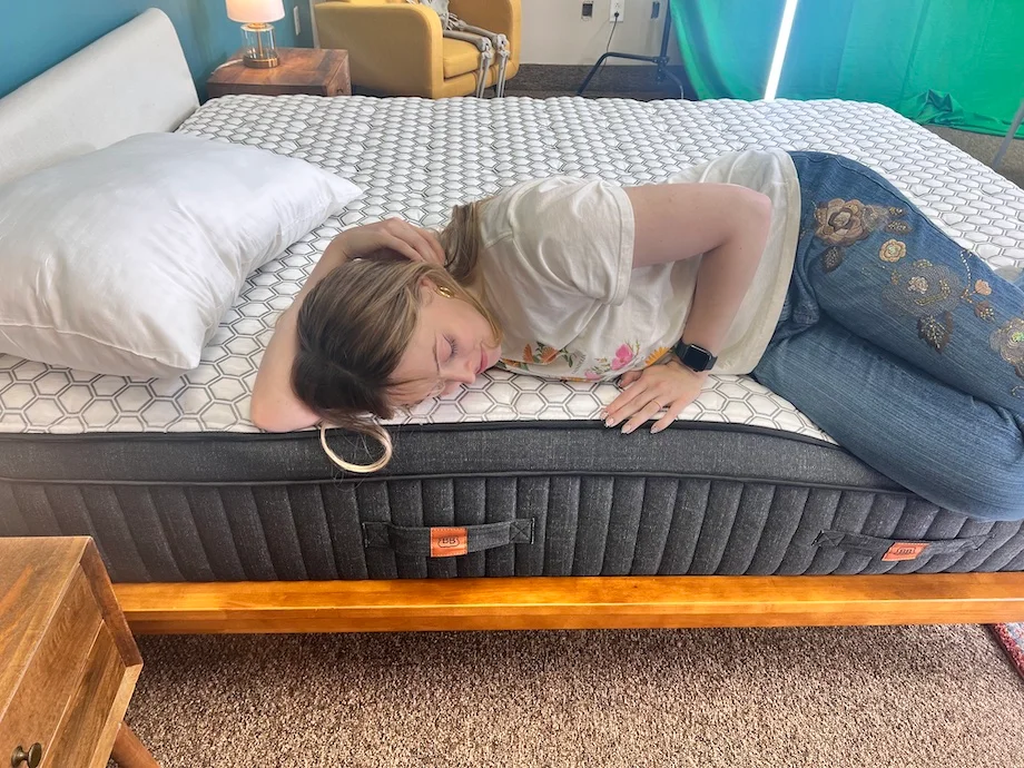 Brooklyn Bedding Sedona Elite edge testing