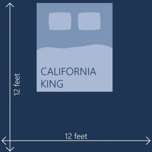 california king size compared to king size
