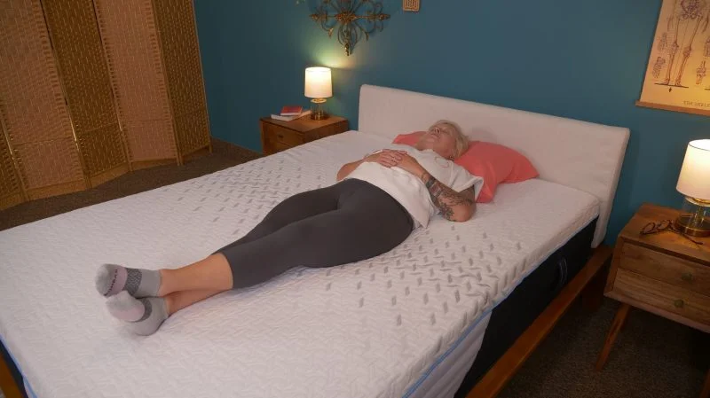 Best Hybrid Mattresses 34 Nectar Classic Hybrid back sleeping scaled e1726857019692