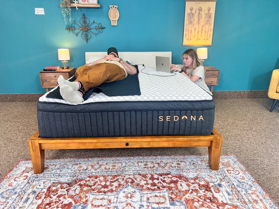 Brooklyn Bedding Sedona Elite pressure relief map