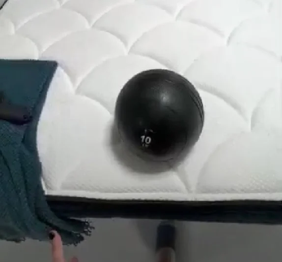 DreamCloud Mattress Review for 2026, Expert Tested 12 DreamCloud Original Hybrid bounce test