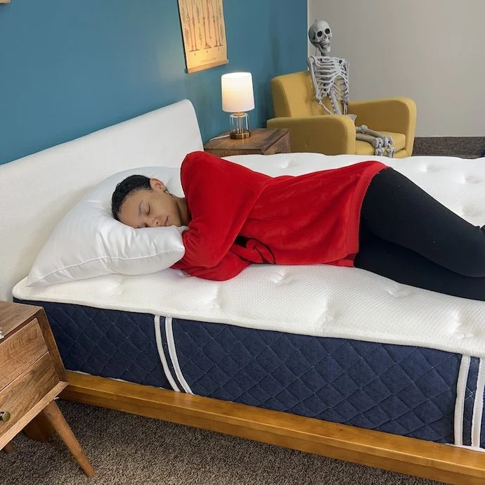 Brooklyn Bedding Signature Hybrid lightweight side sleeper testing