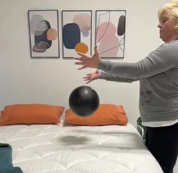 DreamCloud Memory Foam Mattress Review for 2026, Expert Tested 12 DreamCloud Foam bounce test