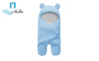 blue mello swaddle blanket small product image