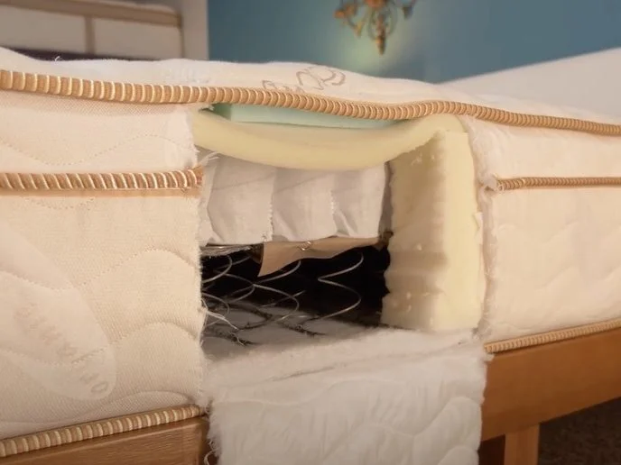Best Mattress Under $2000 12 The inside of the Saatva Classic Mattress