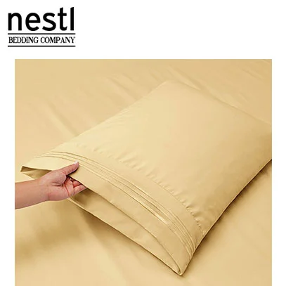 Our 12 Top Rated Deep Pocket Sheets โ 2026 Reviews and Ratings 14 nestl bedding company product image for sheets for bed