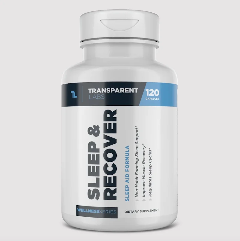 5 Highest Rated Sleep Aid Supplements for 2026 3 Transparent Labs Sleep & Recover