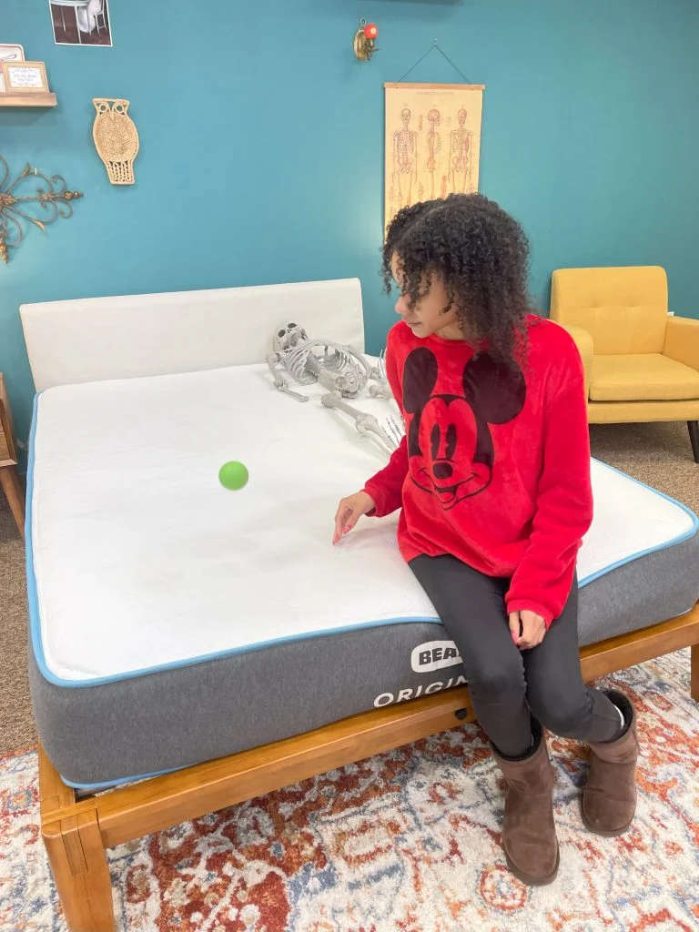 Bear Mattress Review 12 Bear Original bounce test