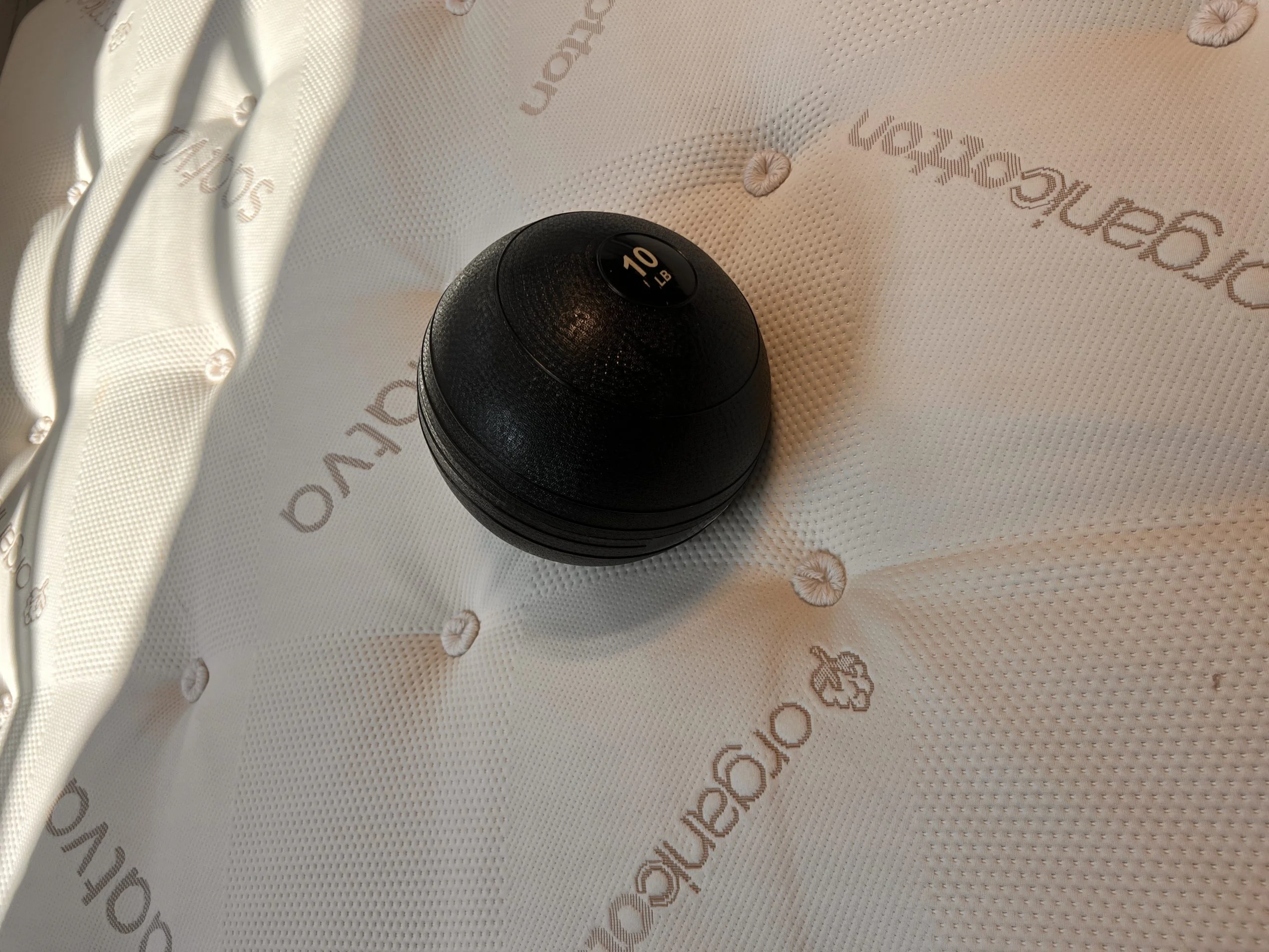 Best Hybrid Mattresses 99 Saatva Latex Hybrid Bounce Test scaled