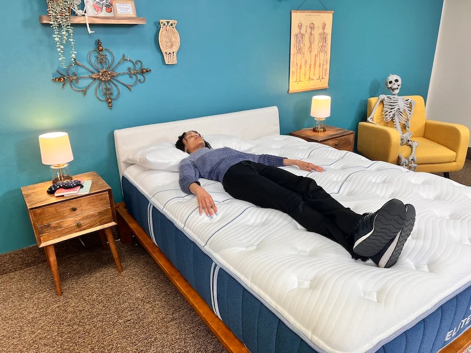 Bear Elite Hybrid lightweight back sleeper test