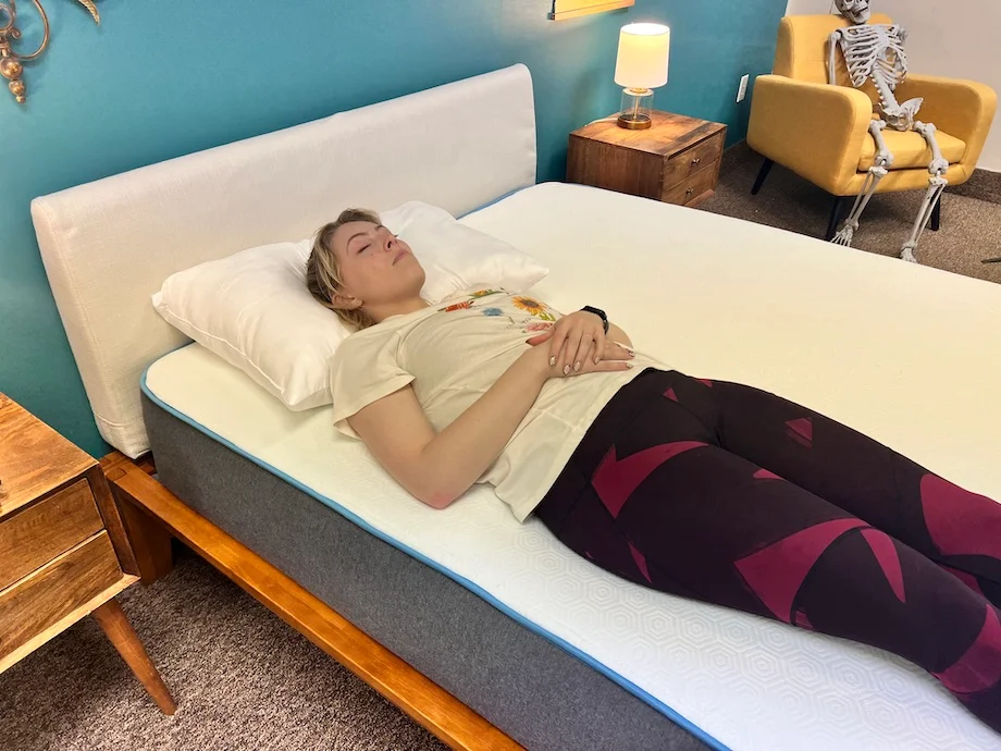 Bear Original Back Sleeper Testing