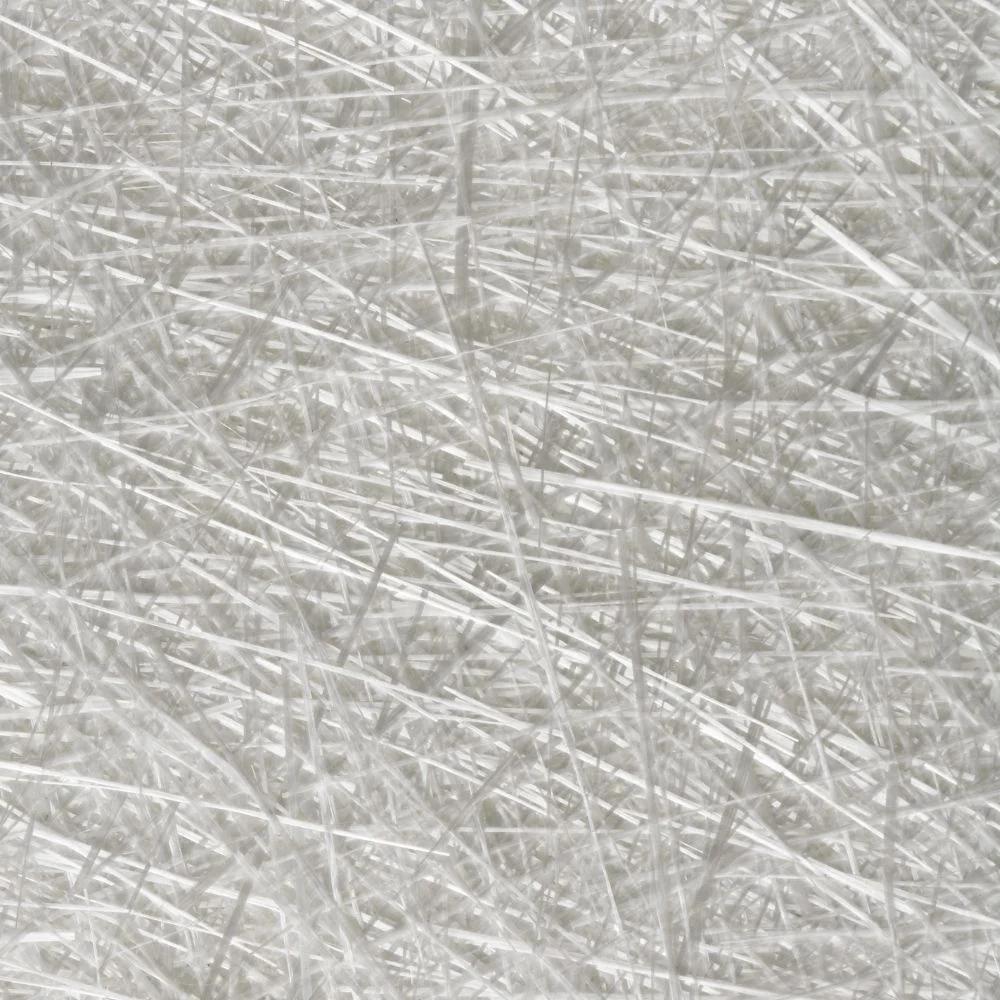 a close-up of what fiberglass looks like