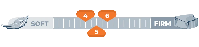 firmness scale for 4 5 and 6