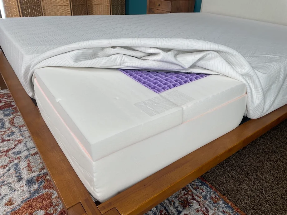 My In-Depth PurpleFlex Mattress Review for 2026 11 Construction of the Purple NewDay mattress