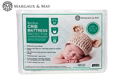 Best Crib Mattress Pad - Top Products Rated and Reviewed for 2026 15 product image of Margaux and May crib mattress pad