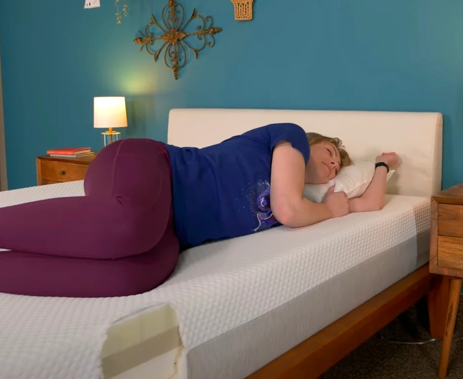 Best Mattresses for Pressure Relief (2026) - Expert Tested 121 Nolah Original side sleeper testing