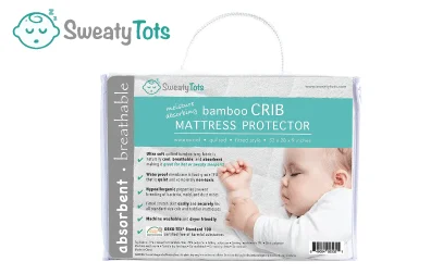 Best Crib Mattress Pad - Top Products Rated and Reviewed for 2026 7 Sweaty Tots Product Image