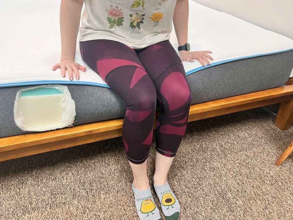 Bear Mattress Review 13 Bear Original edge support test