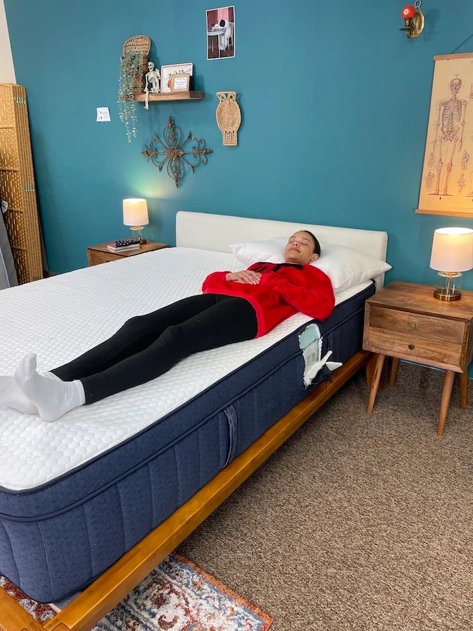 My Brooklyn Bedding Aurora Luxe Mattress Review for 2026 4 Brooklyn Bedding Aurora Luxe Lightweight Back Sleeping