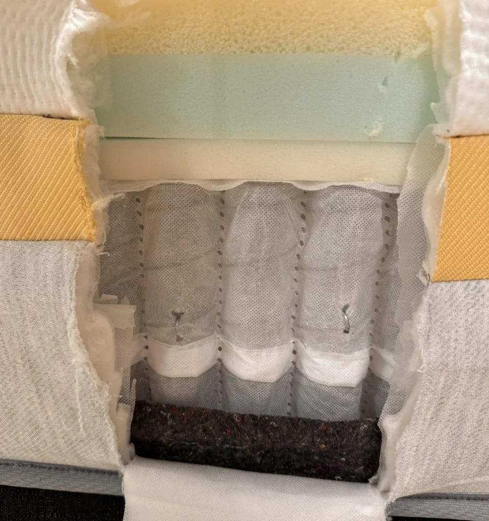 Helix Dawn Mattress Review for 2026, Expert Tested 14 Helix Dawn construction scaled e1729540308938