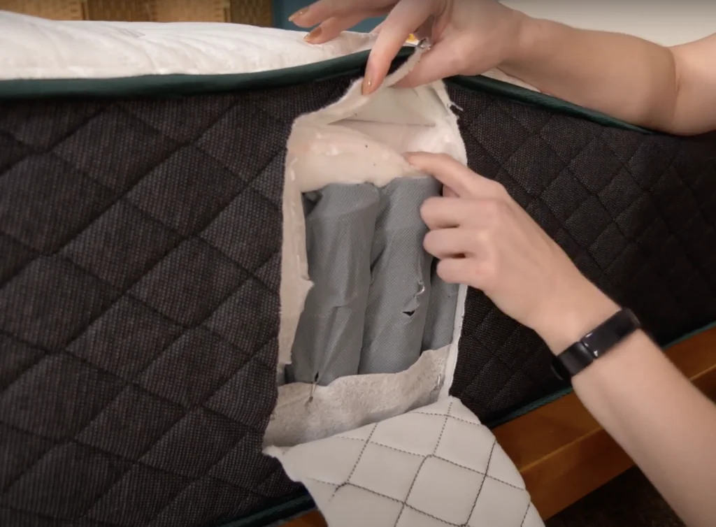 Lead tester Julia Forbes, digging into the construction of the Logan & Cover Frontier