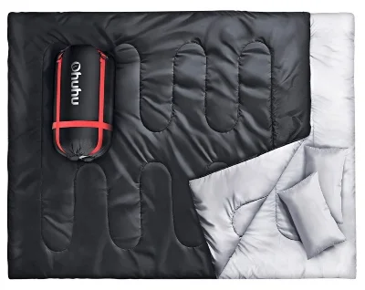 Our 9 Highest Rated Sleeping Bags - Rated and Reviewed for 2026 14 product image of Ohuhu Double Sleeping Bag