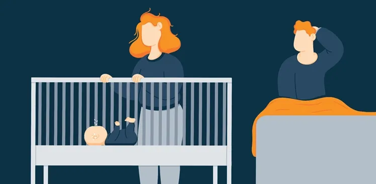 Animated Image of Baby Waking Up In The Middle of the Night