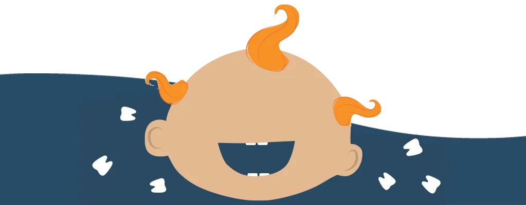 Animation of Babys Teeth Appearance for Mobile