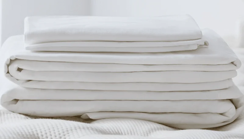 Saatva Percale Sheet Set