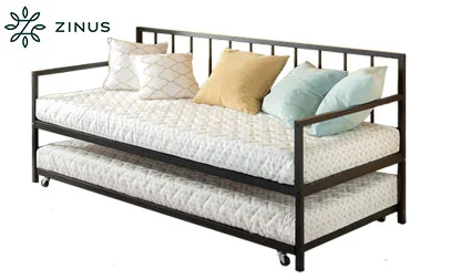 8 Top Rated Trundle Beds - Our Reviews and Ratings for 2026 3 product image of zinus trundle bed small