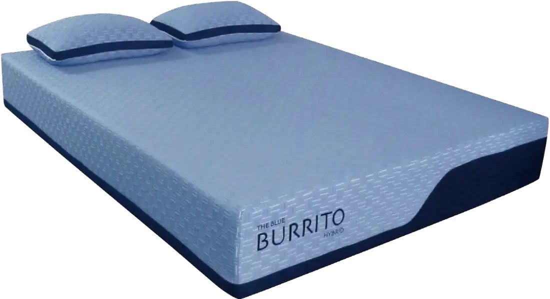 Blue Burrito Hybrid Memory Foam Queen Mattress rcwilley image11100