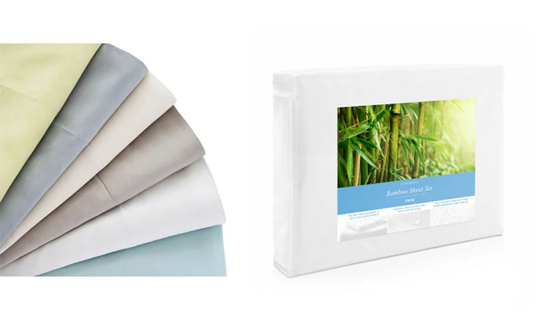 Our Review of Linenspa Bamboo Bed Sheets for 2026 3 Linenspa sheets Material and Style