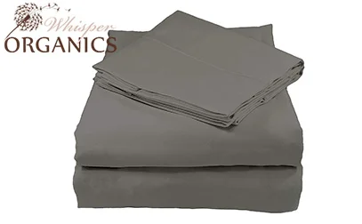 Our 10 Top Rated Organic Cotton Sheets for 2026 19 Whisper Organics 400 thread count product image