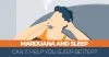 Social Media Image for Marijuana and Sleep