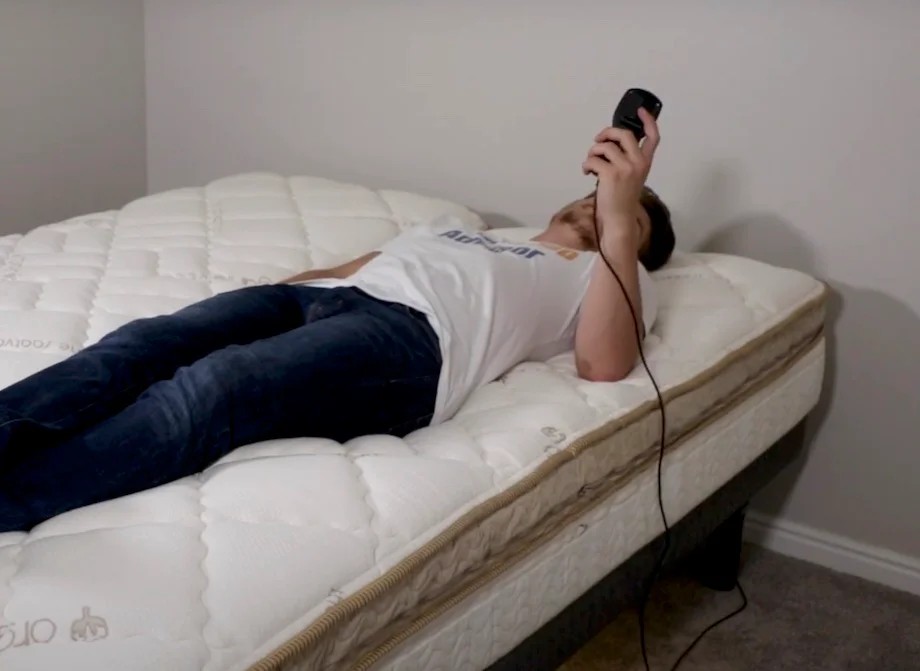 Saatva Solaire Mattress Review for 2026, Expert Tested 4 Saatva Solaire back sleeper test