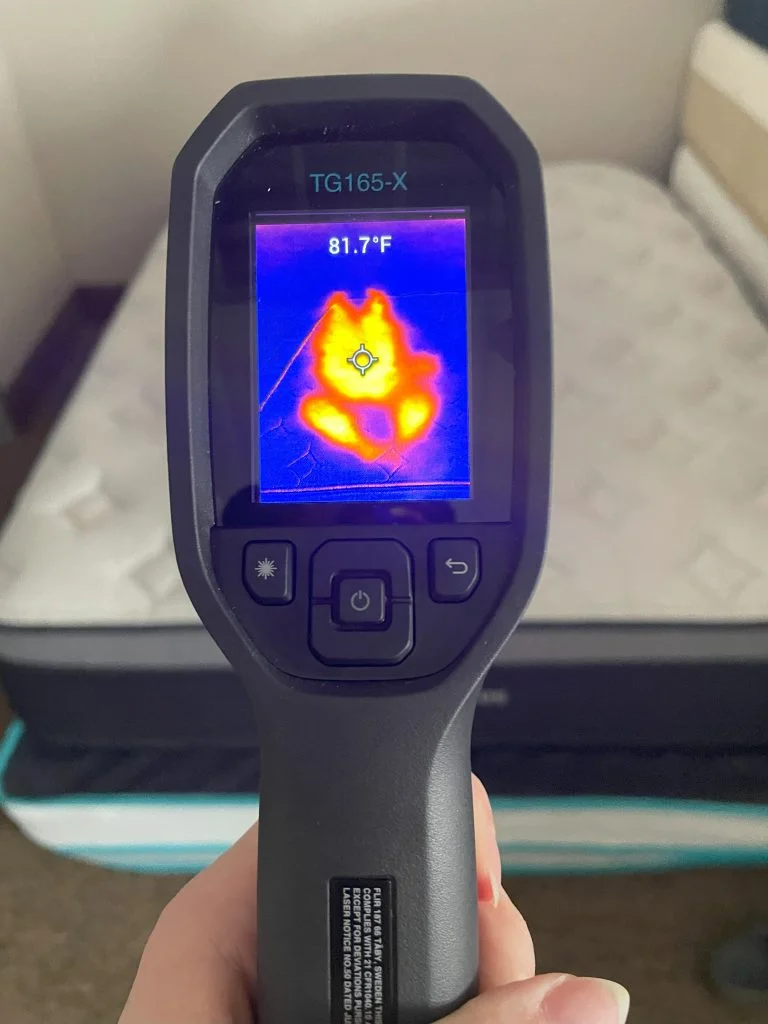 Helix Plus Luxe 10 minute temperature reading