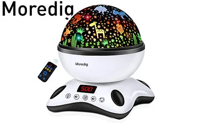 Best Night Light for Toddlers - Our 9 Top Rated Picks (2026) 12 Moredig NightLight Projector Remote Control and Timer Design Projection lamp product image