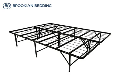 Our 7 Highest Rated Metal Bed Frames for 2026 4 Brooklyn Bedding High Rise Platform