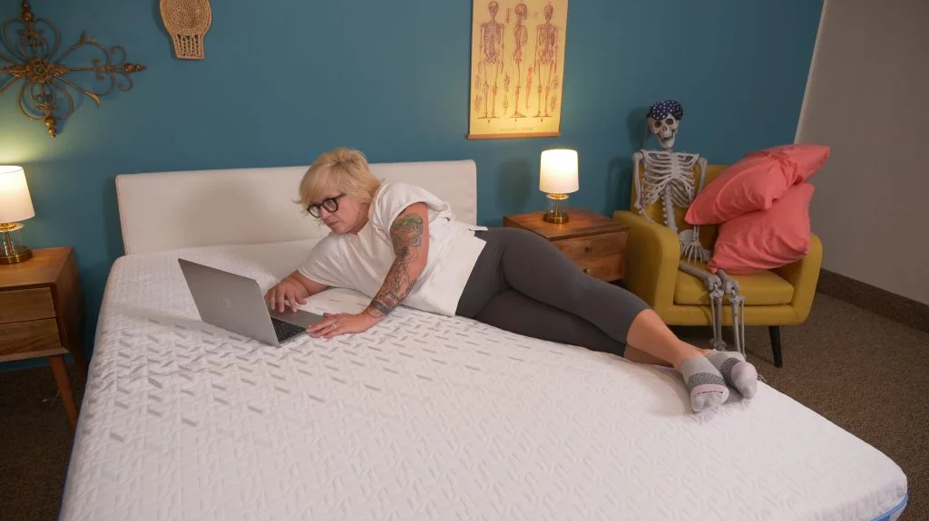 Nectar Hybrid Mattress Review for 2026, Expert Tested 4 Sosha testing the Nectar Hybrid