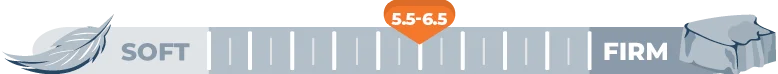 Mattress Firmness Level 5.5 6.5