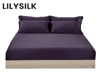 Best Silk Sheets - Top 9 Products for 2026 4 LilySilk 4Pcs Silk Bedding Sheets Flat product image small