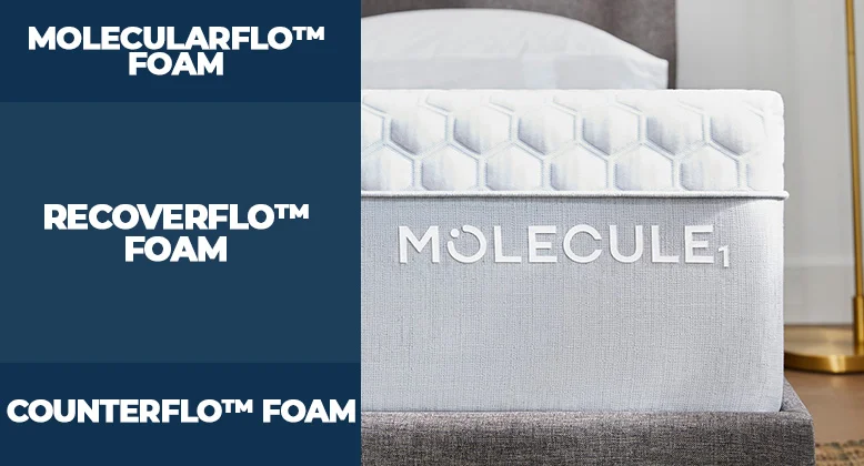 Layers of the Molecule 1 mattress