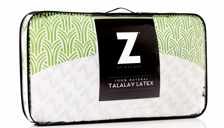 Malouf Z Zoned Pillow Review for 2026 2 Malouf Zoned Talalay Latex Pillow