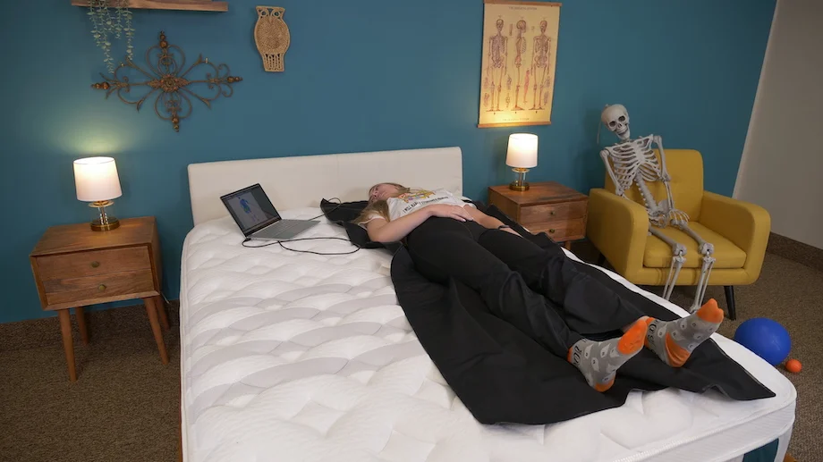 Leesa Sapira Chill Hybrid pressure map