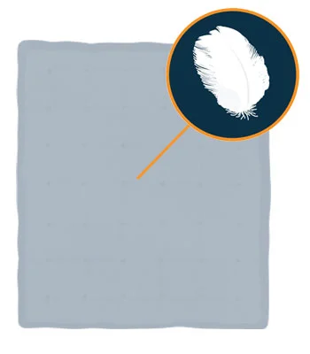 Best Comforter - Top 5 Products Rated by Sleep Experts 11 comforter with goose down filling