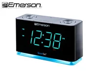 Our 7 Highest Rated Bluetooth Alarm Clocks for 2026 3 Emerson SmartSet Alarm Clock Radio with Bluetooth Speaker product image small