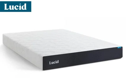 Zinus Mattress Brand Competitors and Alternatives 14 lucid gel bed product