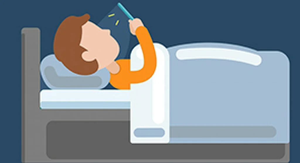 Which Countries Get the Most and Least Amount of Sleep? 6 A Boy Texting In Bed