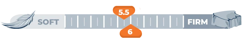 firmness scale for 5.5 and 6
